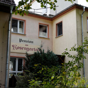 Pension am Rosengarten Eingang